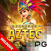 Treasures of Aztec slot banner one